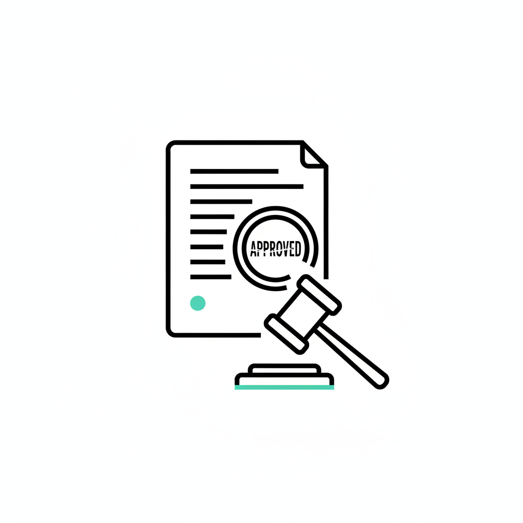Minimalist line-art illustration, white background #FFFFFF, black lines 1.5px stroke, mint accent #10B981 on 1-2 element