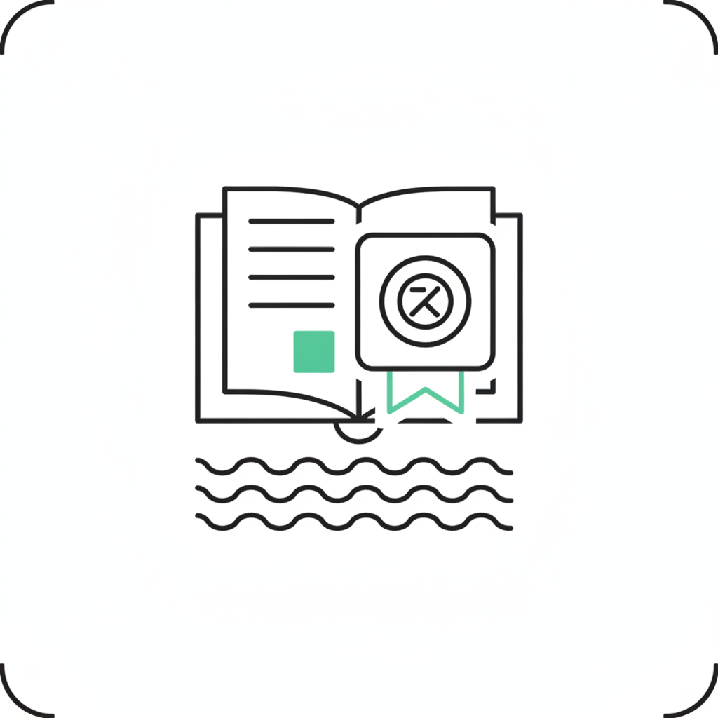 Minimalist line-art illustration, white background #FFFFFF, black lines 1.5px stroke, mint accent #10B981 on 1-2 element