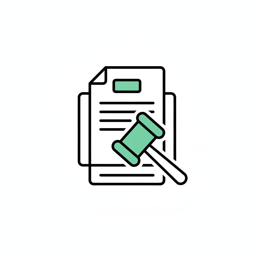 Minimalist line-art illustration, white background #FFFFFF, black lines 1.5px stroke, mint accent #10B981 on 1-2 element